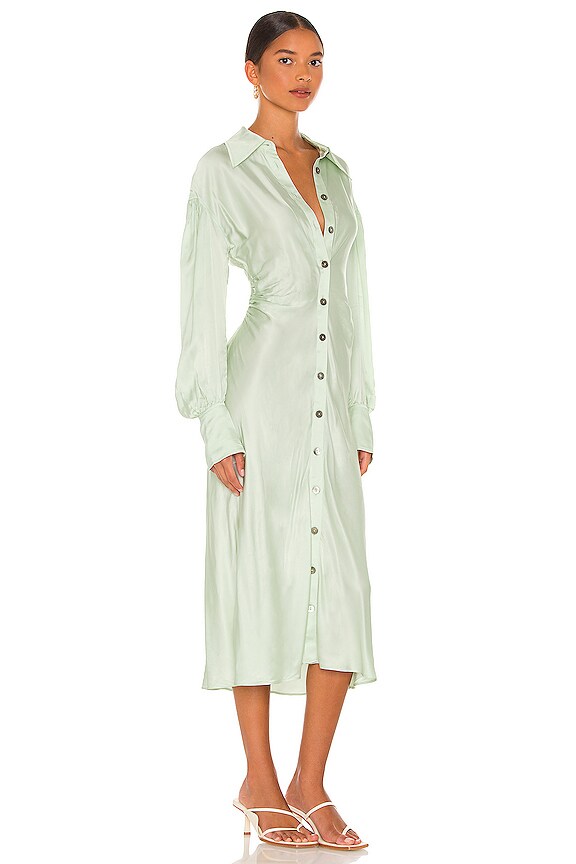 view 2 of 4 Idol Midi Dress in Mint Green