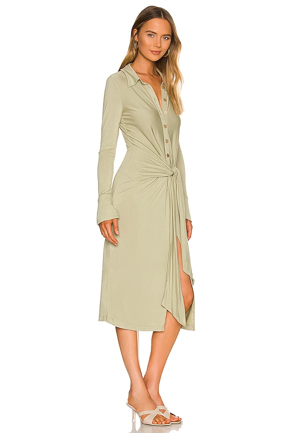 view 2 of 3 VESTIDO ESPEN in Sage Green