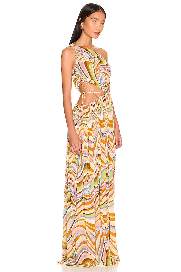 view 2 of 4 Dayla Maxi Dress in Nova Multi Swirl
