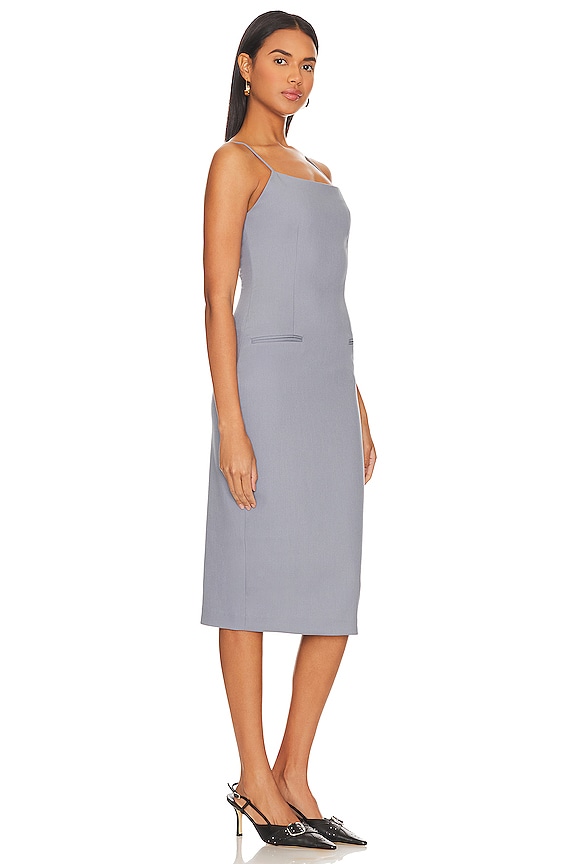 view 2 of 3 Ona Midi Dress in Dove Blue