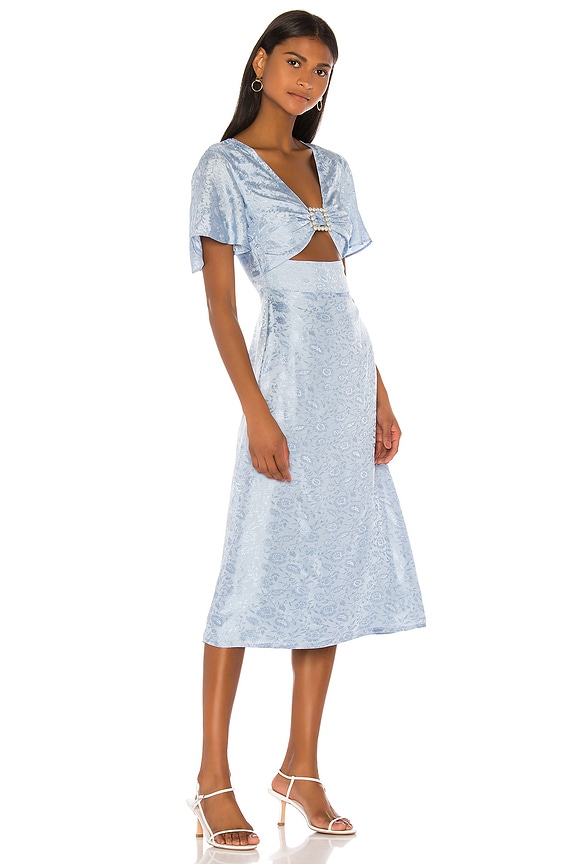 view 2 of 4 Miranda Midi Dress in French Blue