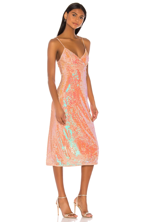 view 2 of 4 Lionel Midi Dress in Opaline Peach