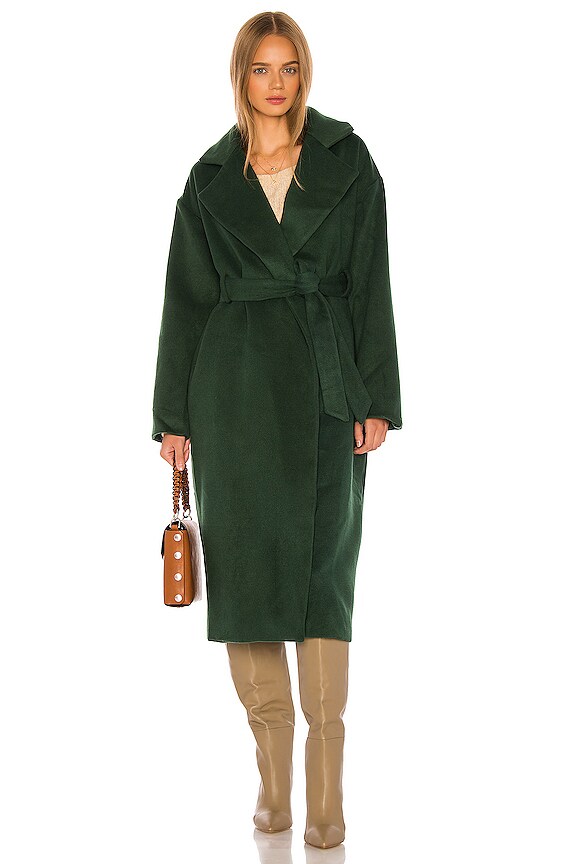 view 2 of 4 Eloise Coat in Juniper Green