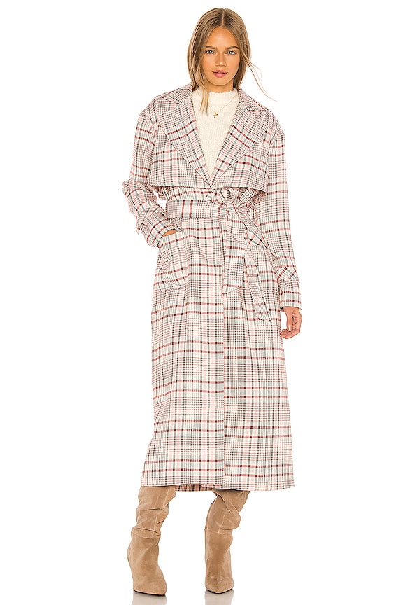 view 2 of 4 GINNY コート in Plaid Multi