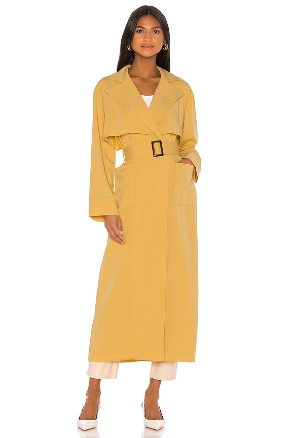 view 2 of 4 HUGO 트렌치 코트 in Autumn Yellow
