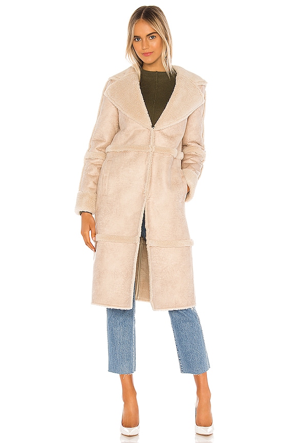 view 2 of 4 Magnolia Coat in Fawn Beige