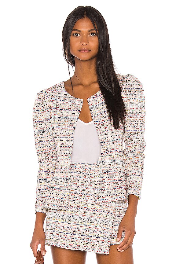 view 2 of 4 Elma Jacket Top in Rainbow Multi