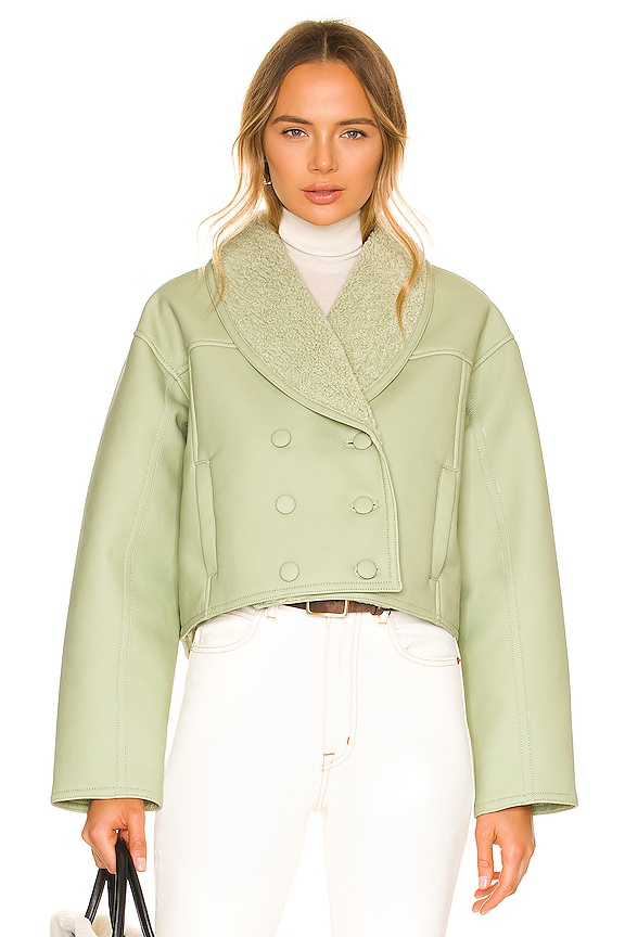 view 2 of 5 Vincey Jacket in Matcha Green