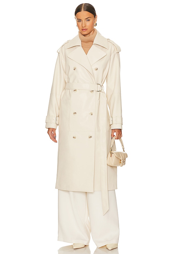 view 2 of 4 Solene Coat in Buttercream