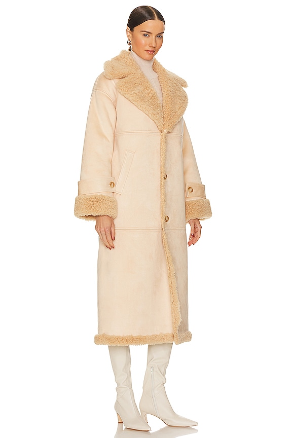 view 2 of 3 ADRIEL コート in Biscuit Beige