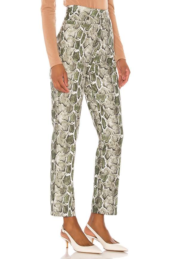 view 2 of 4 PANTALÓN MAUD in Green Snake