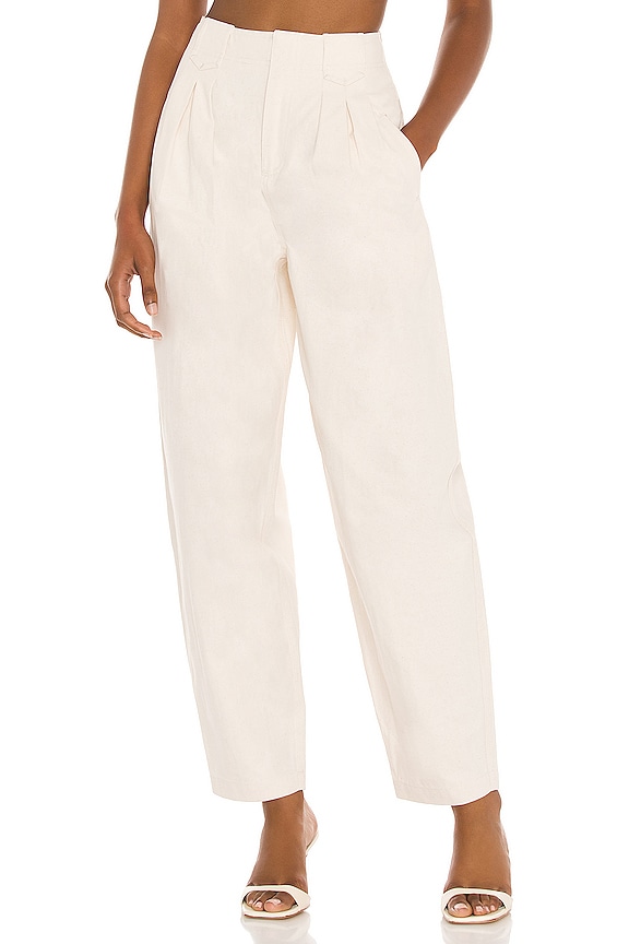 Song of Style Quinn Pant in Cream | REVOLVE