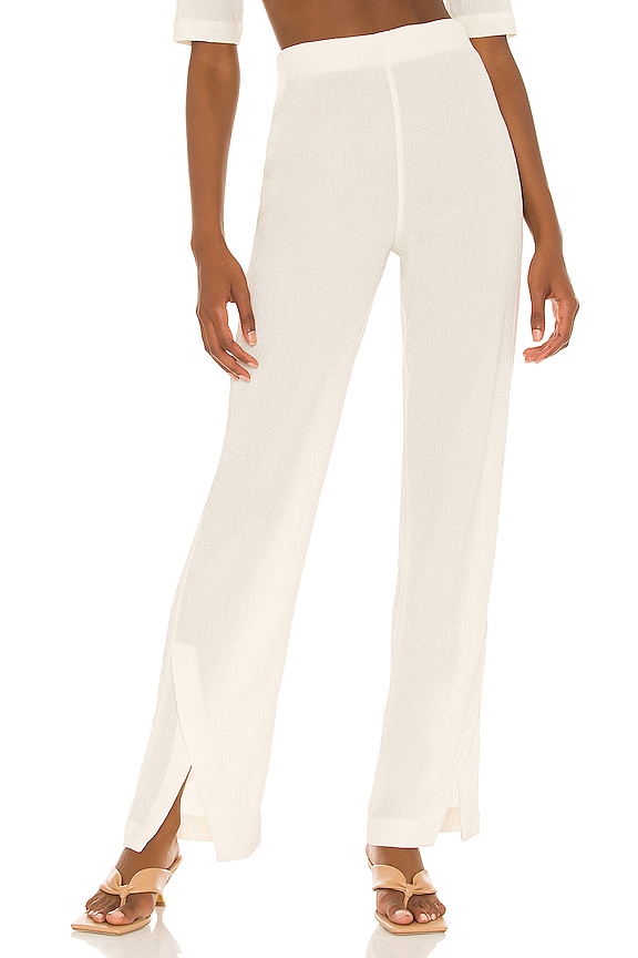 Song of Style Juna Pant in Ivory | REVOLVE