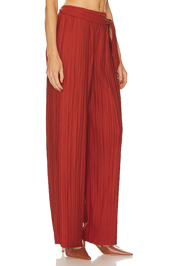 view 2 of 4 PANTALÓN VITA in Chili Red