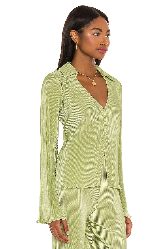 view 2 of 5 Mara Shirt in Sage