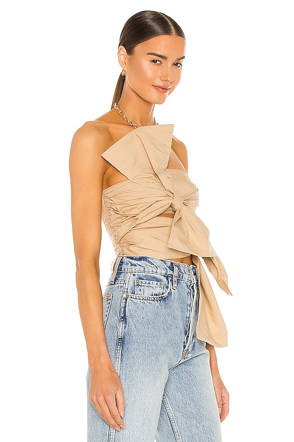 view 2 of 4 Olsen Top in Sand Beige