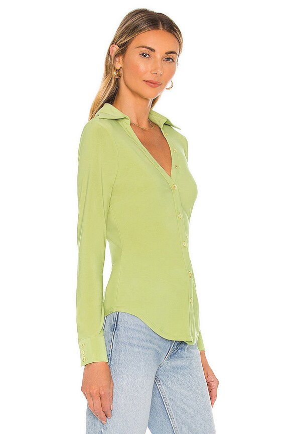 view 2 of 4 EARNEST 탑 in Matcha Green