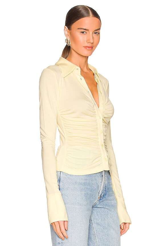 view 2 of 4 Efra Top in Mellow Yellow