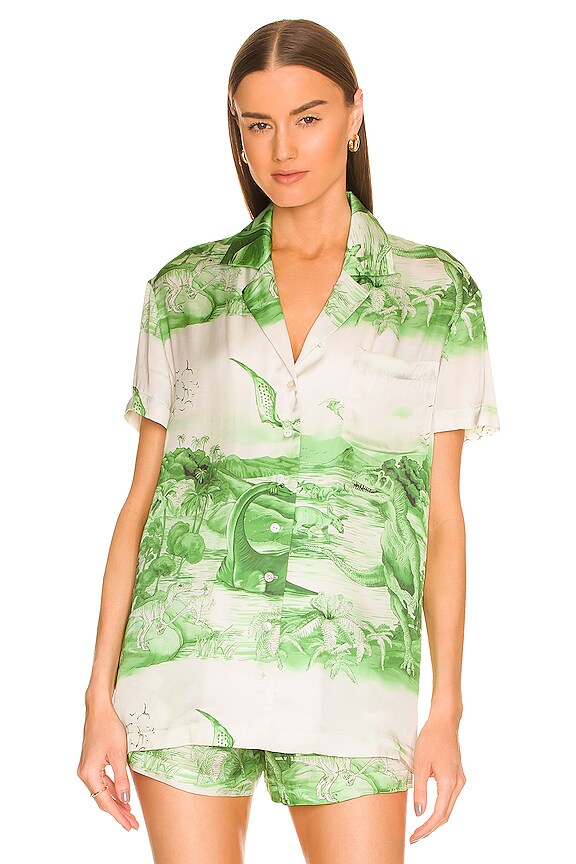view 2 of 5 Elsie Top in Bronto Dino Multi
