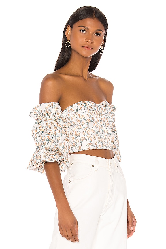 view 2 of 5 Callie Top in Tulip Multi