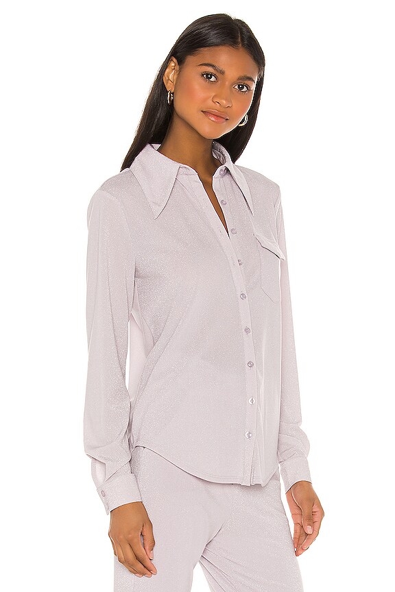 view 2 of 5 Nori Top in Silver Lilac