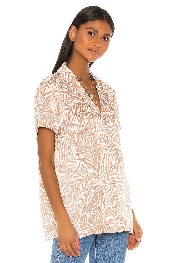 view 2 of 4 Avery Top in Zebra Multi