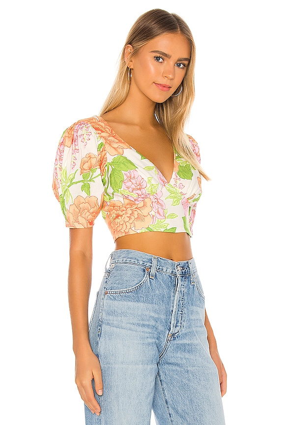 view 2 of 4 Yvette Top in Wallpaper Multi