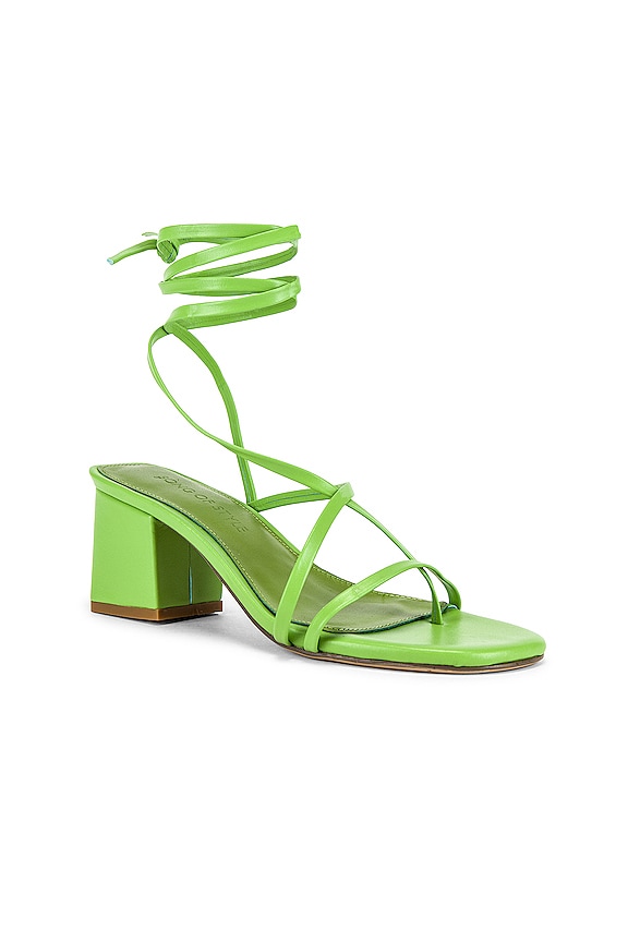 view 2 of 5 SANDALIA MANGO in Lime Green
