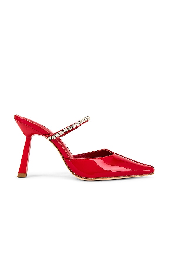 Song of Style Milan Heel in Red | REVOLVE