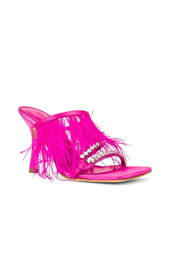 view 2 of 5 ESCARPINS FEATHER in Pink