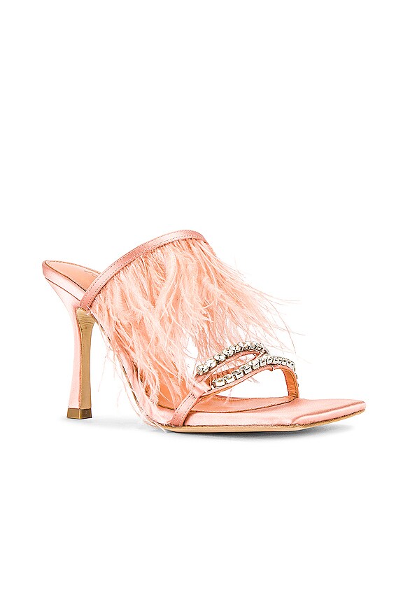 view 2 of 5 Feather Heel in Blush