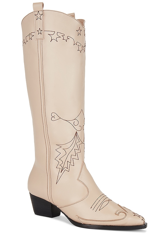 view 2 of 5 BOTTINES LASSO in Off White