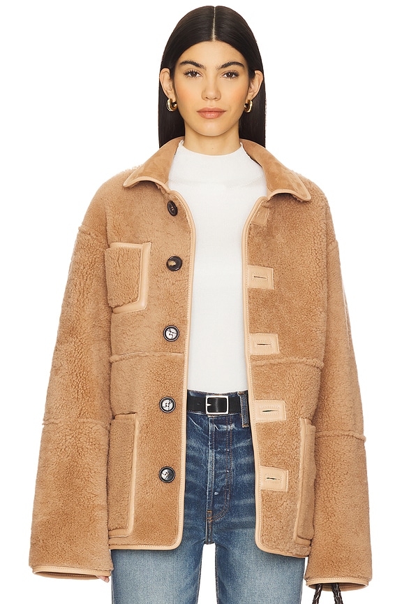 view 2 of 7 Ada Jacket in Tan