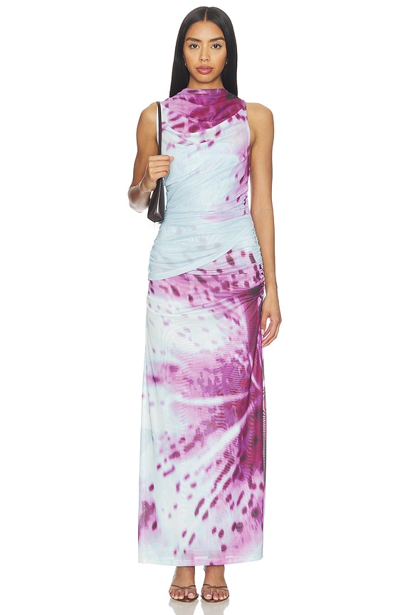 view 2 of 4 ROBE ODETTE in Blue Orchid