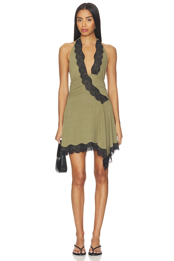 view 1 of 3 Loni Mini Dress in Olive