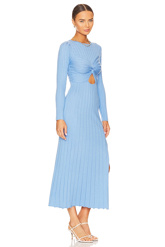 view 2 of 3 Recline Knit Dress in Azure