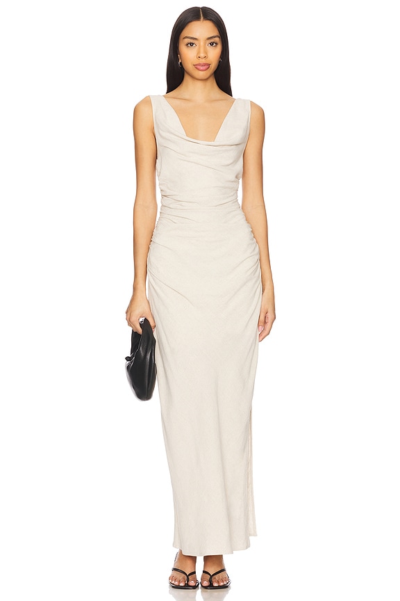 view 2 of 5 Bella Midi Dress in Neutral