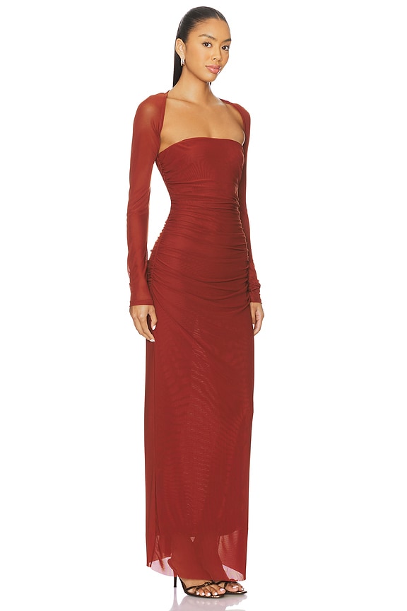 view 2 of 3 VESTIDO BOLERO MYRIAD in Cinnamon