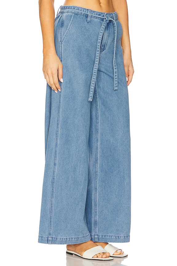 view 2 of 6 Everleigh Wide Leg Pant in Indigo