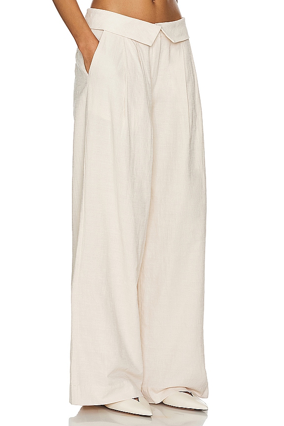 view 2 of 4 Origami Pant in Vanilla