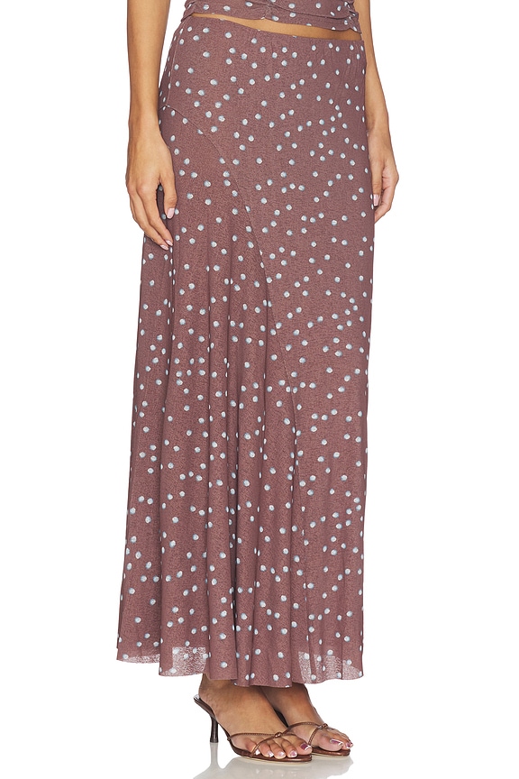 view 2 of 6 JUPE DELILAH in Mocha Polka Dot