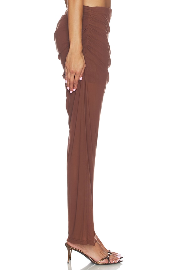 view 2 of 6 FALDA MAXI SELEN in Mocha