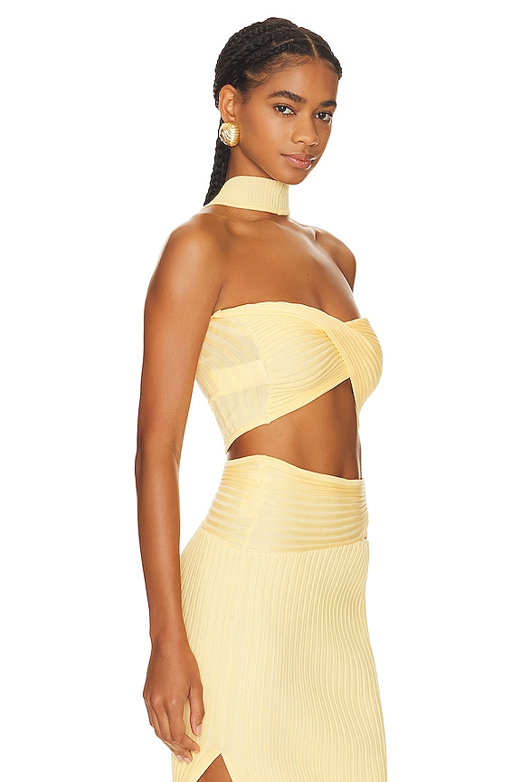 view 2 of 4 TOP DE PUNTO REVERSIBLE RYTHEM in Golden