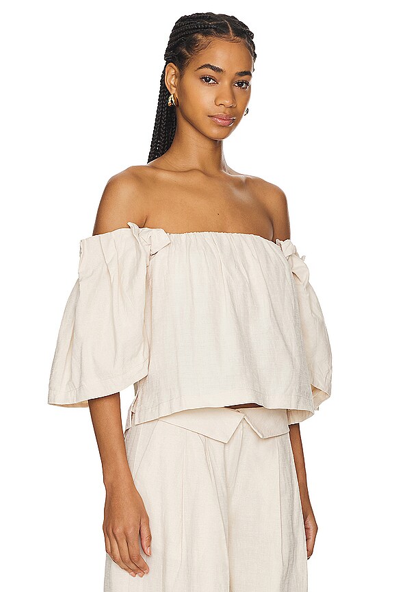 view 2 of 4 ORIGAMI 탑 in Vanilla