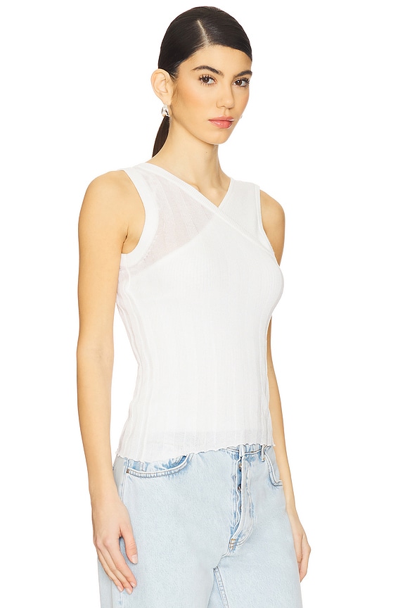 view 2 of 4 Duality Layered Tank in White