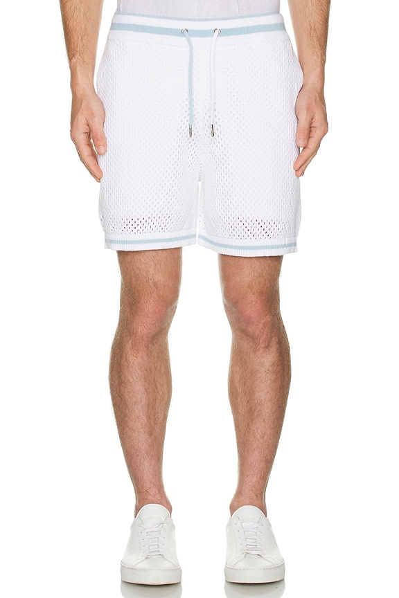 view 3 of 4 ШОРТЫ in White & Blue