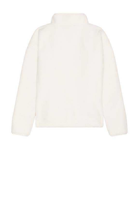 view 2 of 4 Carter Faux Shearling Zip Jacket in Eggshell