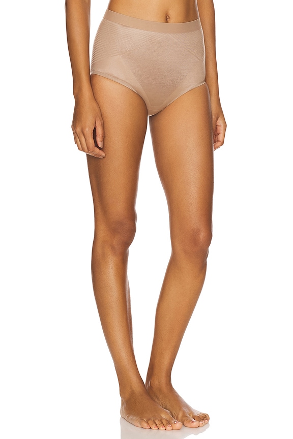 view 2 of 4 Shape Invisible Brief in Cafe Au Lait