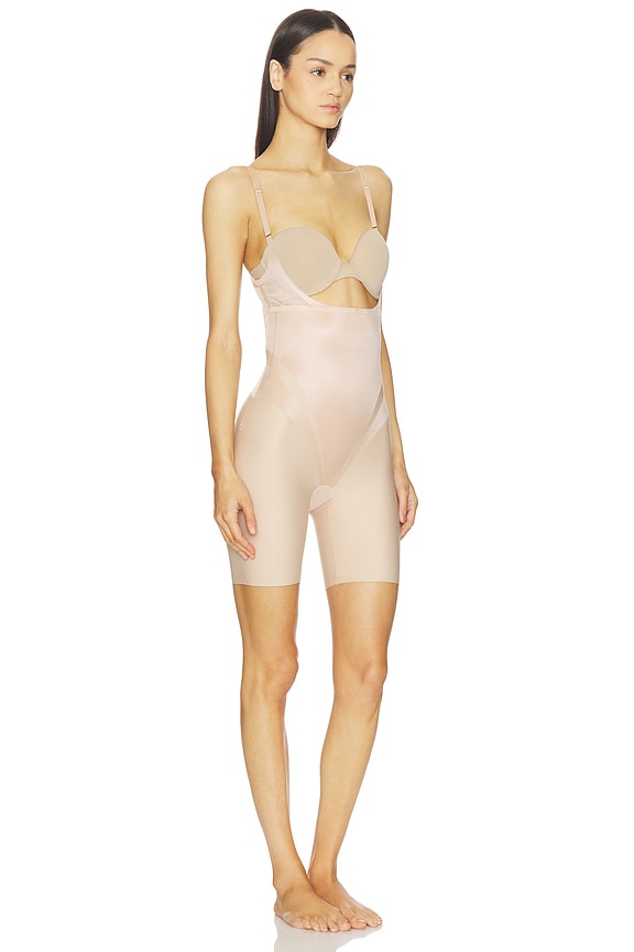 view 2 of 3 Spanxsculpt Ultra Sculpt Bodysuit in Champagne Beige