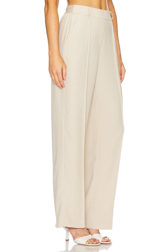 view 2 of 4 Crepe Trouser in Tahini